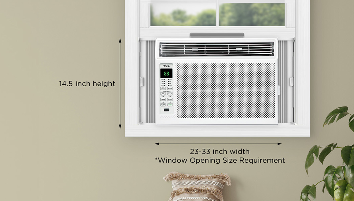 TCL 6,000 BTU Window Air Conditioner H6W23W TCL USA